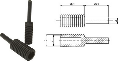 Ribbed Pull Plug