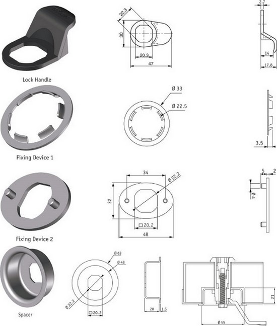 Quarter Turn Accessories