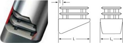 Angled Oval Inserts