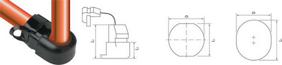 Non-Slip Strain Relief Bushes