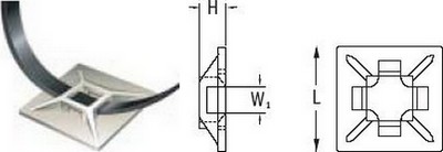 Adhesive Tie Mounts